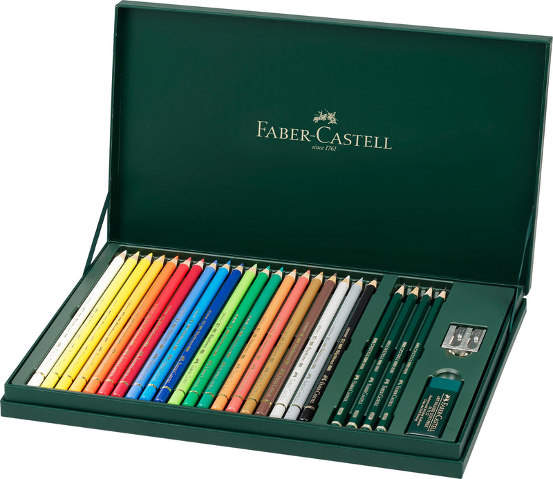 Faber-Castell - Polychromos Gift set + accessories