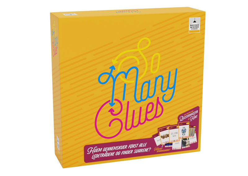 Asmodee Bezzerwizzer - So Many Clues (DK) (BEZ1080DK