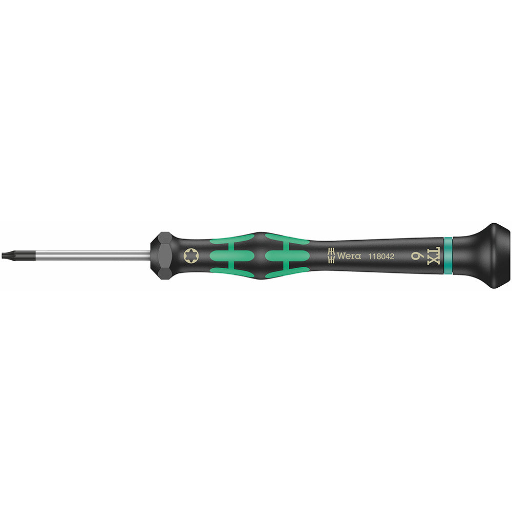Wera Kraftform 118042 Micro Screwdriver - Torx Tip Tx6 / 40