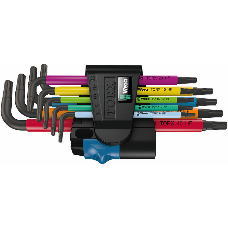 967/9 TX Multicolour Holding Function L-Key Set of 9 (TX8-TX40
