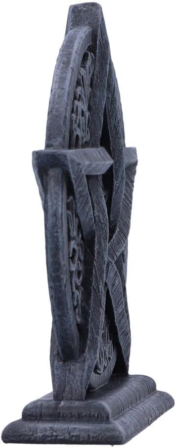 Nemesis Now Twilight Pentagram Ornament, Silver, 15.5cm, Resin