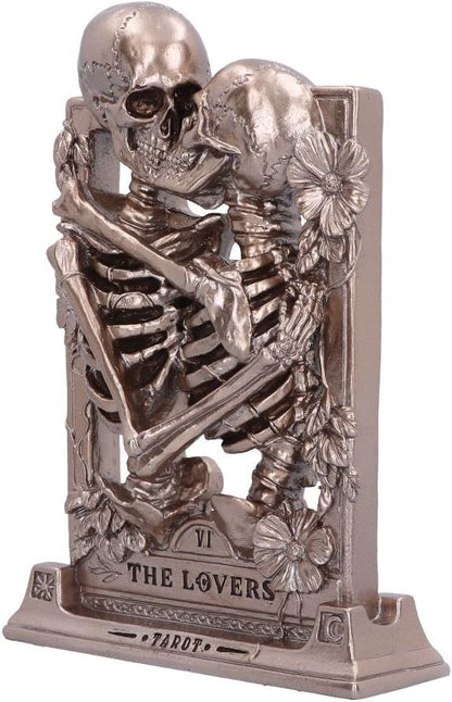 Nemesis Now The Lovers Skeleton Figurine, Gold, 20.5cm