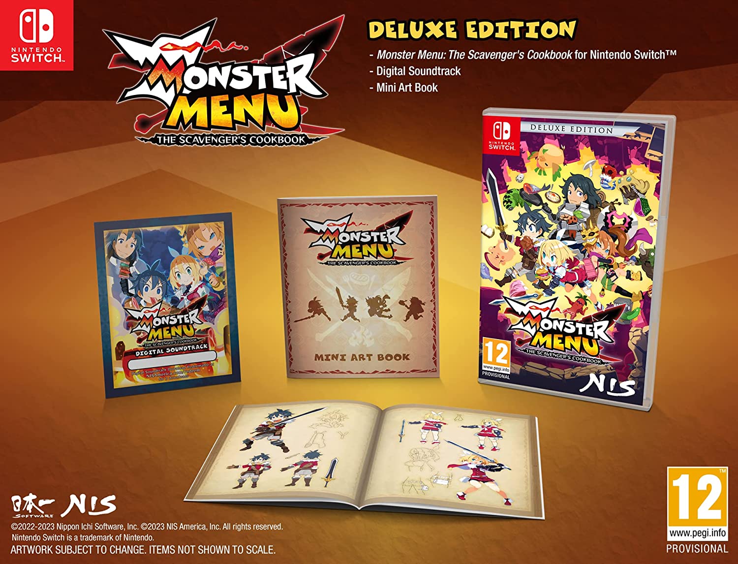 Monster Menu: The Scavenger’s Cookbook - Deluxe Edition (Nintendo Switch