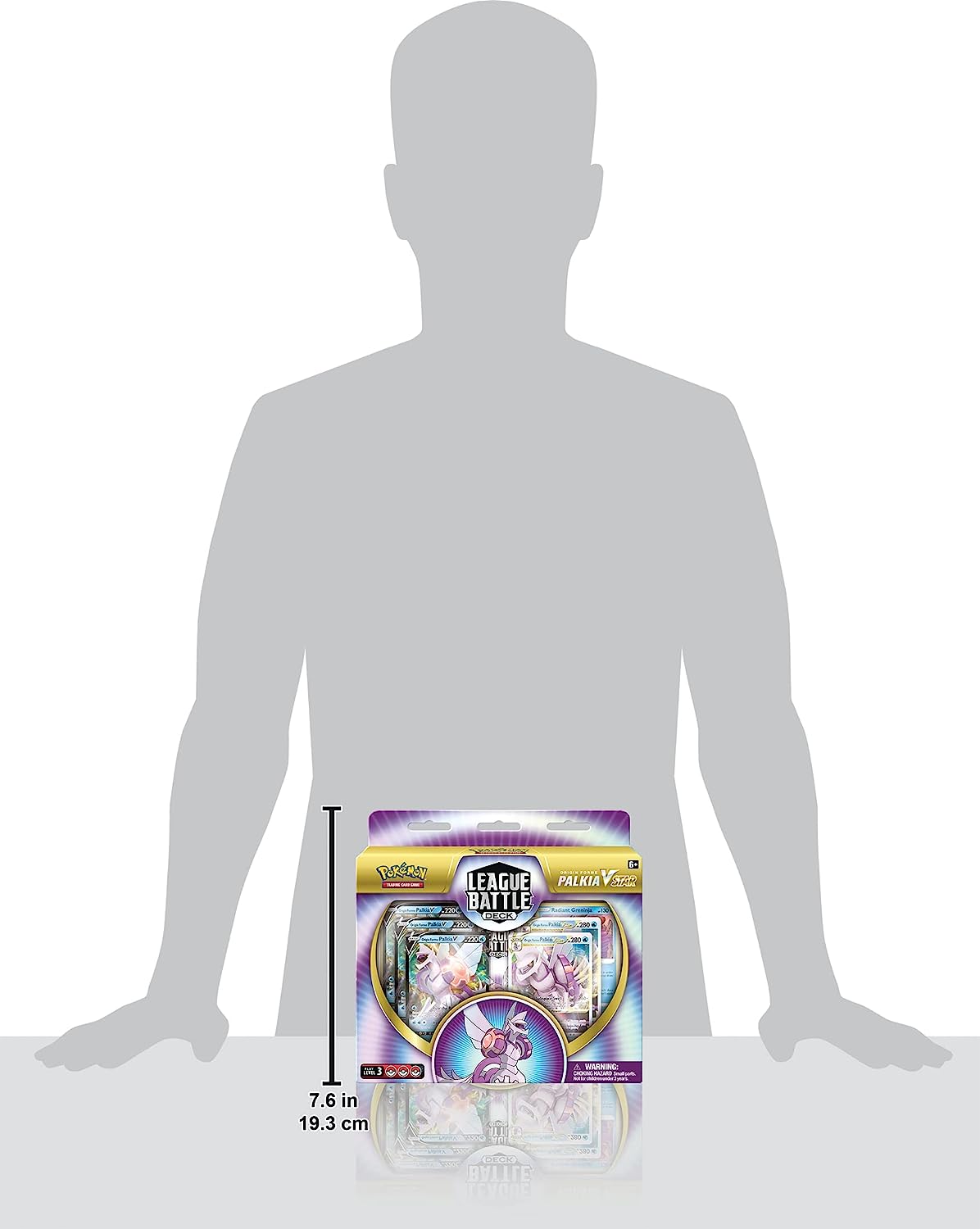 Pokémon TCG: Origin Forme Palkia VSTAR League Battle Deck (60-Card Ready-to-Play Deck, 3 Foil V Cards & 2 Foil VSTAR Cards