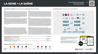 Heller - 1/400 Starter Kit La Seine + La Saone Twinsethel55050