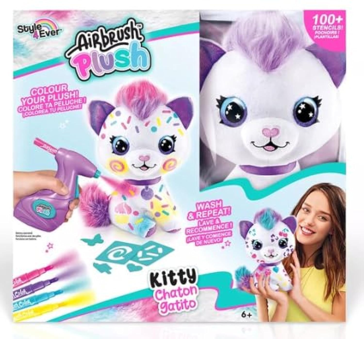 Airbrush Plush - Kitty (272OFG)