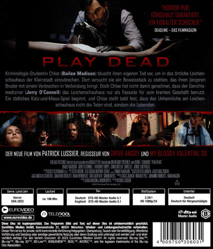 PLAY DEAD - SCHLIMMER ALS DER TOD - PLAY DEAD - SCHLIMMER ALS DER TOD / BD
