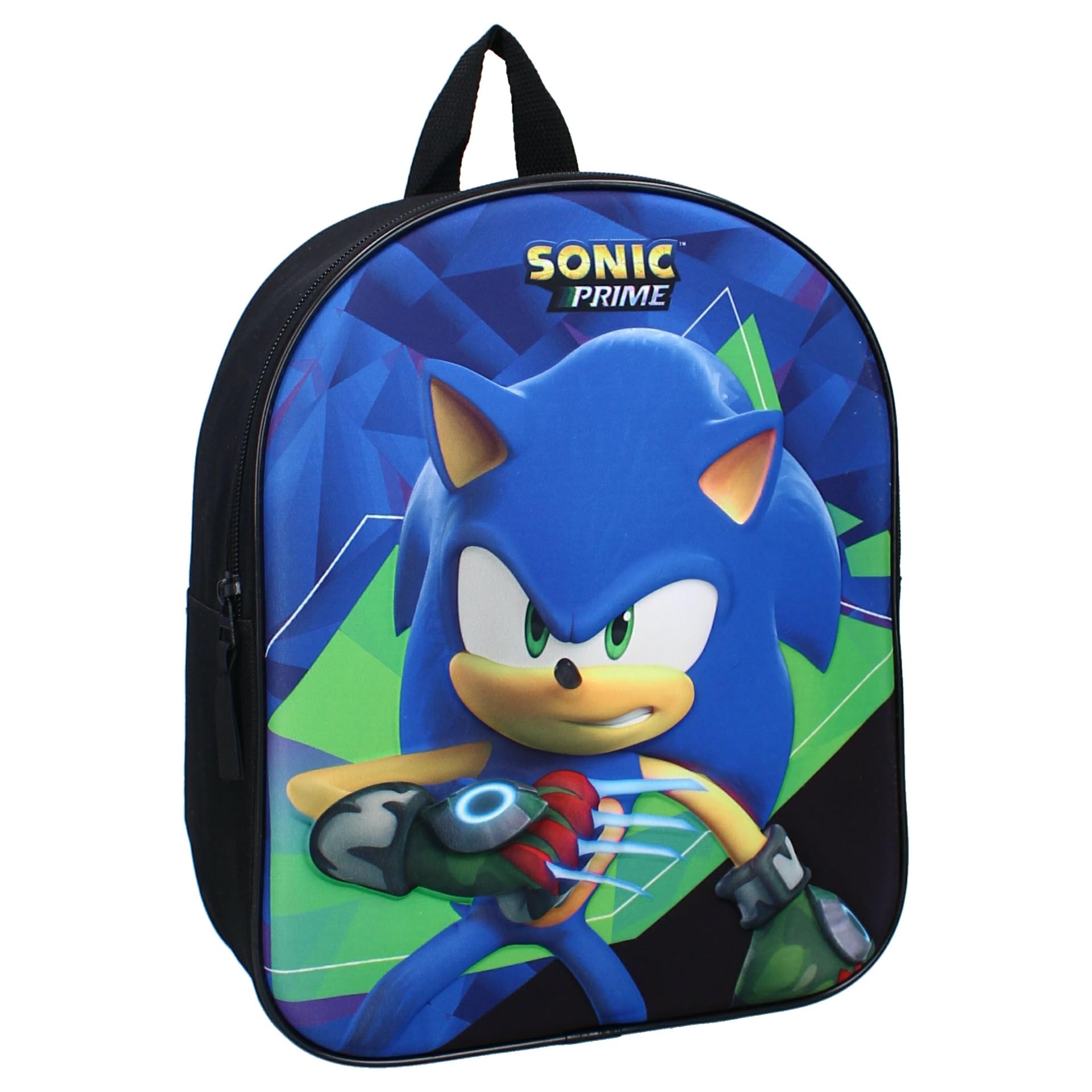 Vadobag Sonic 3D Rucksack 32 x 26 x 11 cm, black/multi-coloured polka dots