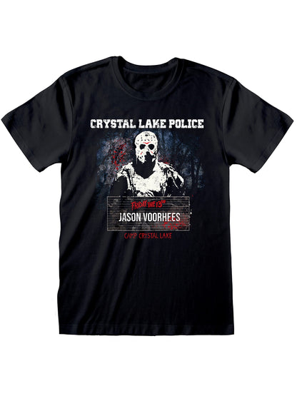 Heroes Inc Mens Friday The 13th T-Shirt Short Sleeve Jason Voorhees Tee