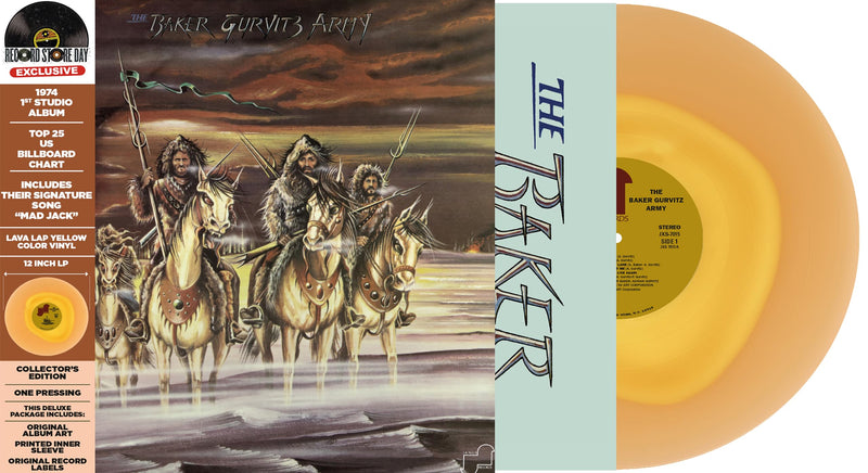 the baker gurvitz army (colour in colour yellow/beer (rsd 2023
