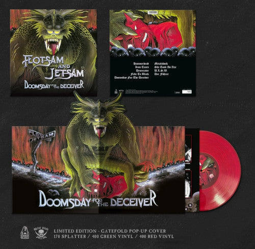 Doomsday For The Deceiver (Red Pop-Up Vinyl LP)
