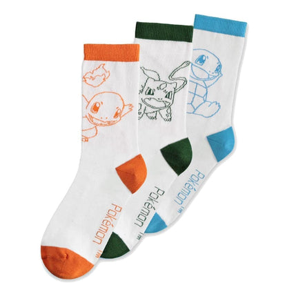 Pokémon Socken Crew Socks (3 Pack