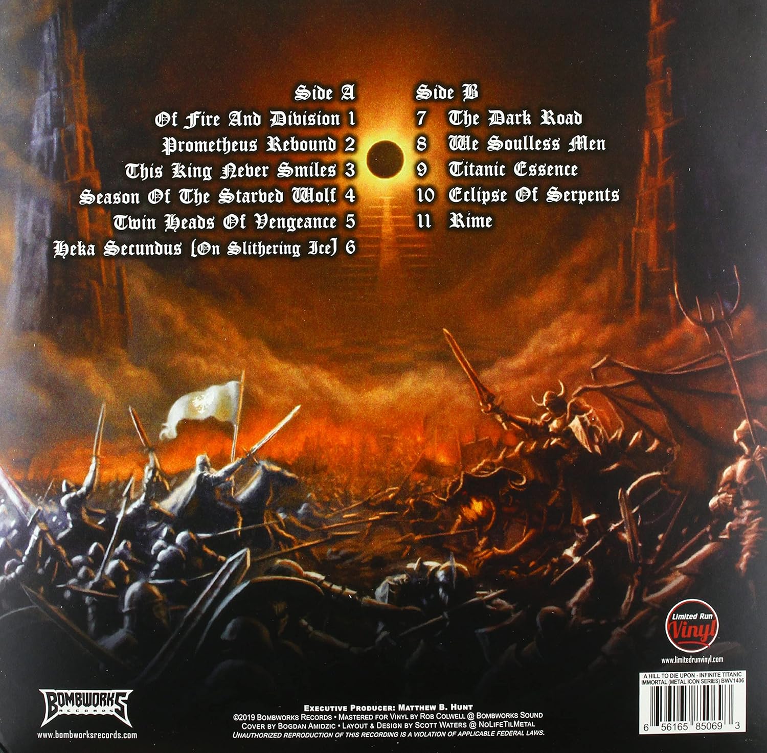 Infinite Titanic Immortal (180 Gram Random Color Vinyl