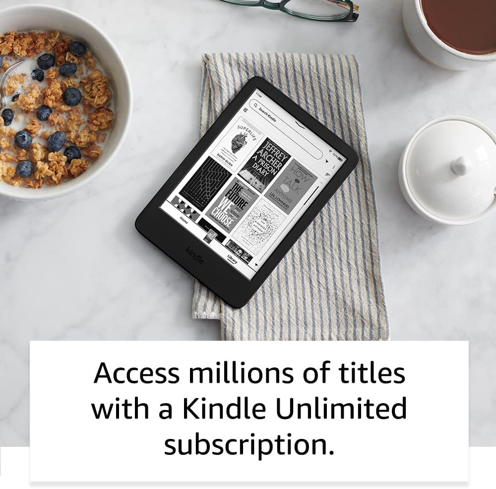 `Amazon - Kindle 11 2022 Release 6 High-Res Denim, With Ads`