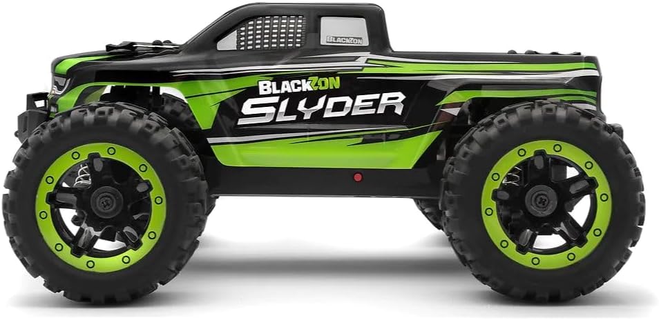 Blackzon - Slyder Mt 1/16 4Wd Electric Monster Truck - Green (540100)