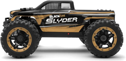 BLACKZON - Slyder MT 1/16 4WD Electric Monster Truck - Gold (540101