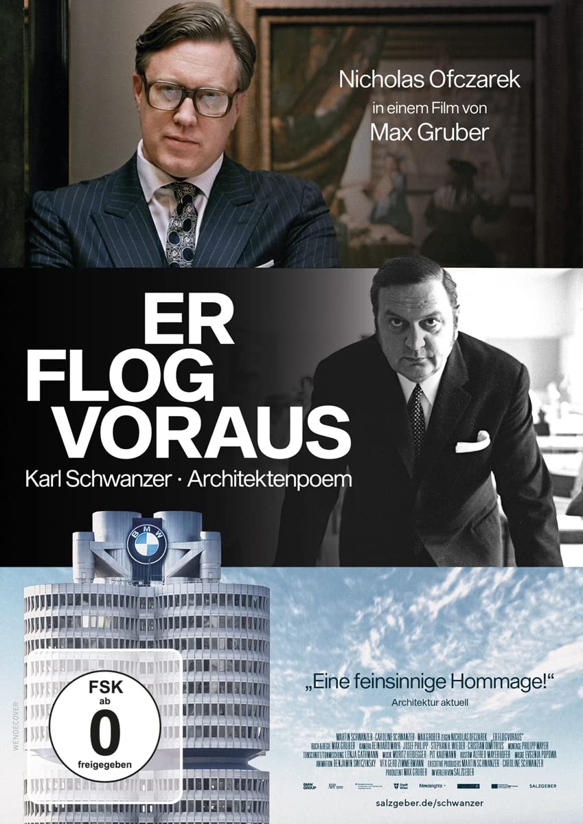 GRUBER, MAX - ER FLOG VORAUS - KARL SCHWANZER - ARCHITEKTENPOEM