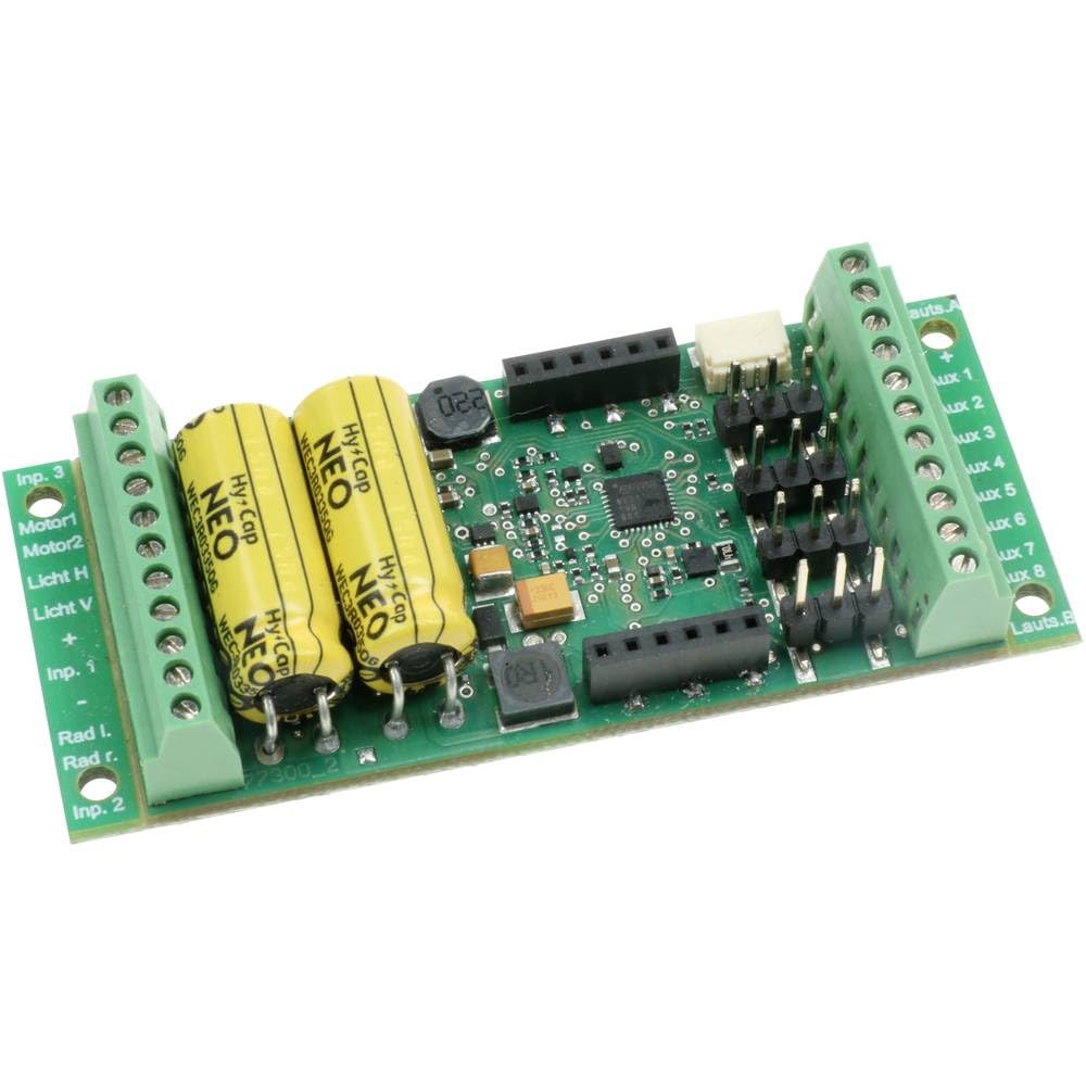 Decoder per locomotiva Uhlenbrock 77300 Decoder Spur 0-IIm, Erweiterungsschnittst. senza cavo, senza spina