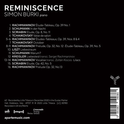 Simon Bürki: Reminiscence