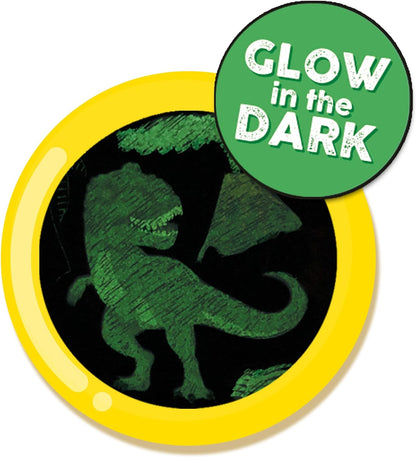 SES Creative 14285 - Glow in The Dark Scratch - Dinosaurs