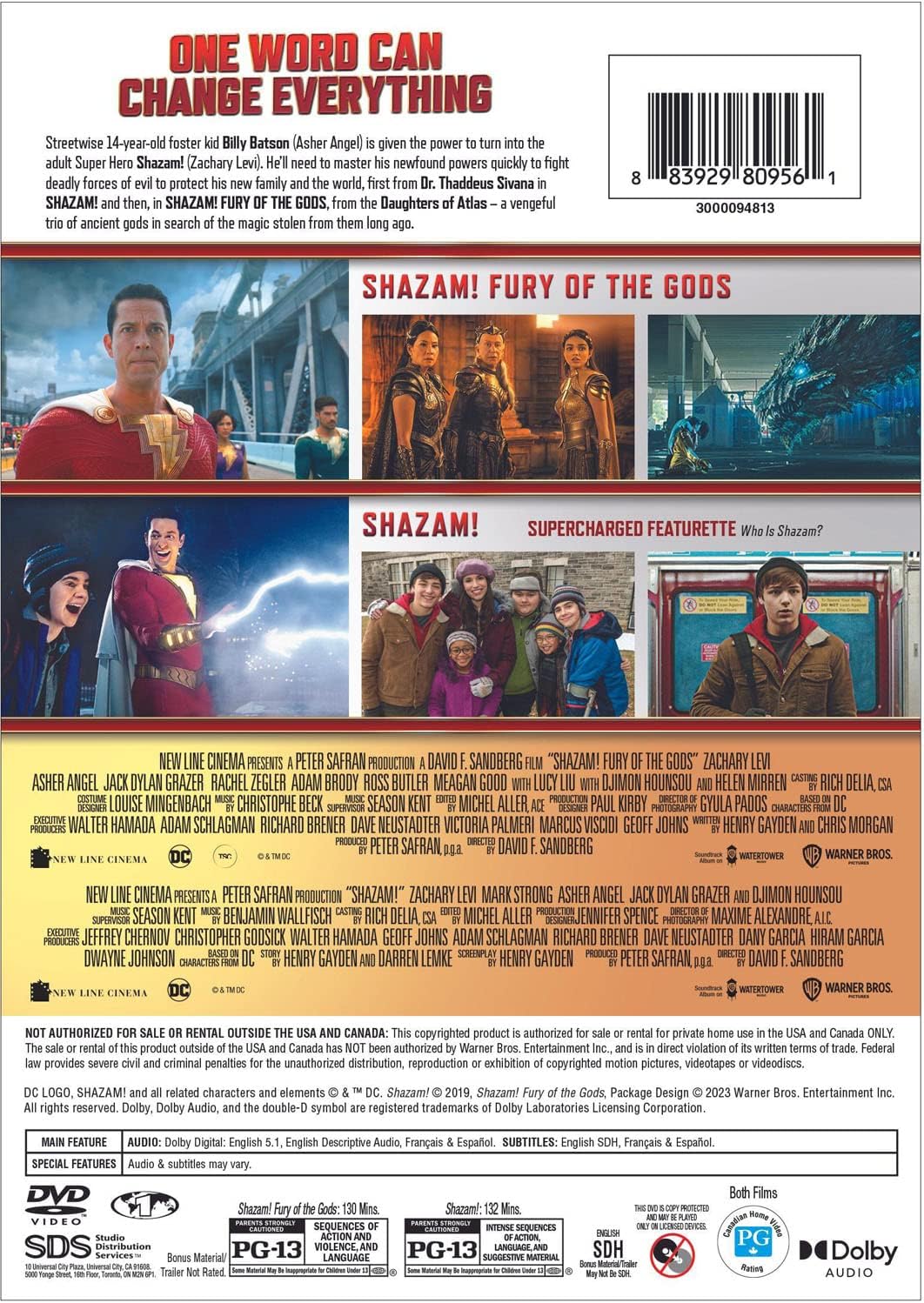 Shazam! 2-Film Collection