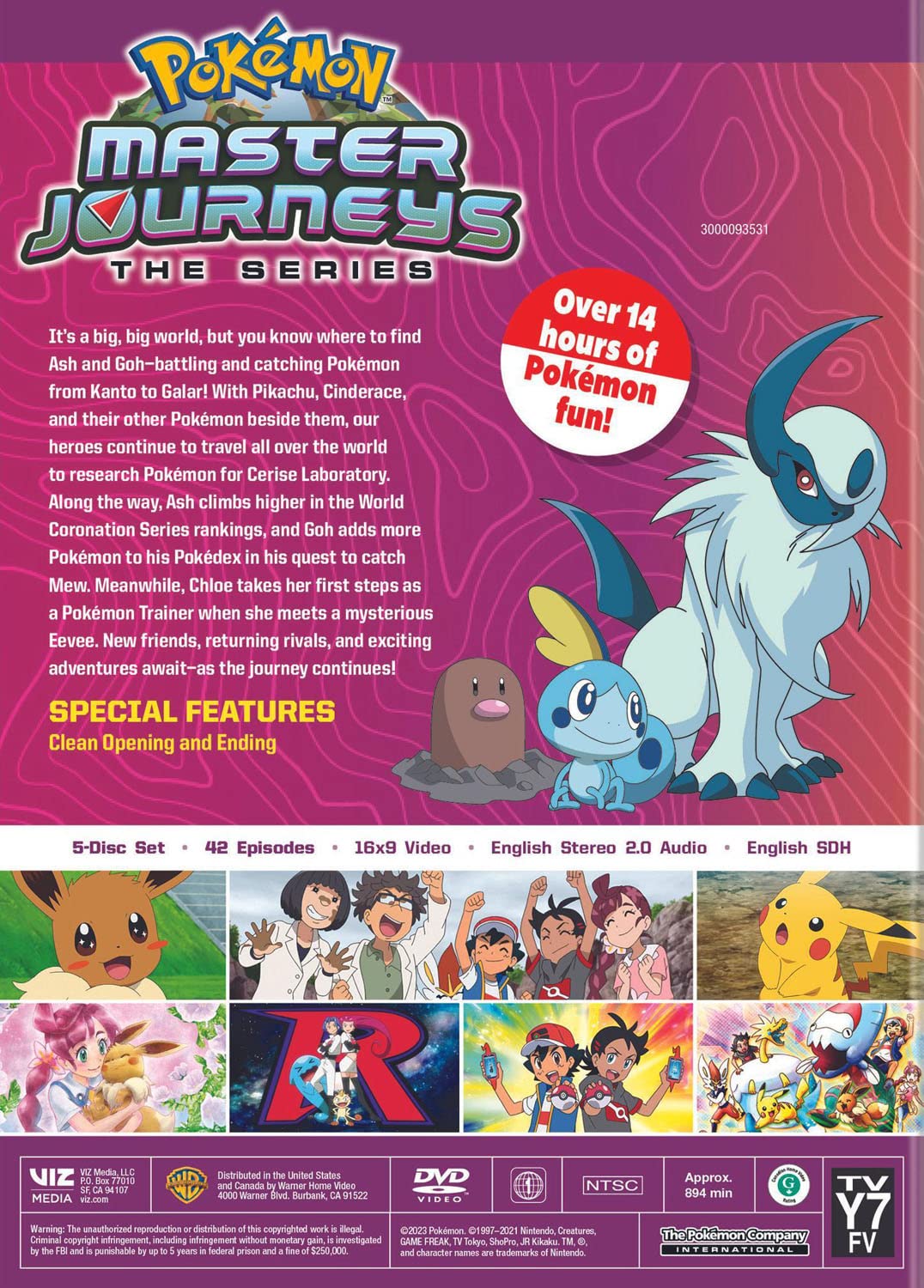 Pokemon The Series: Master Journeys Complete Season