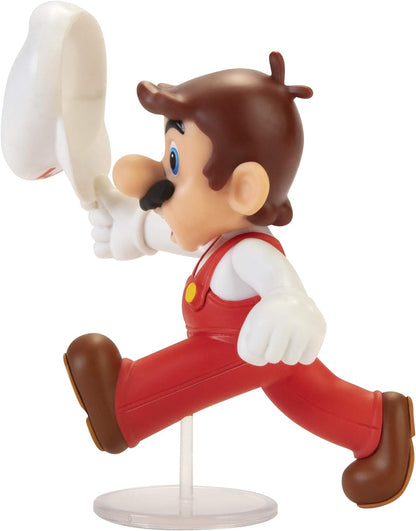 Super Mario Fire Tipping Hat Mario 2.5" Collectible Toy Action Figure