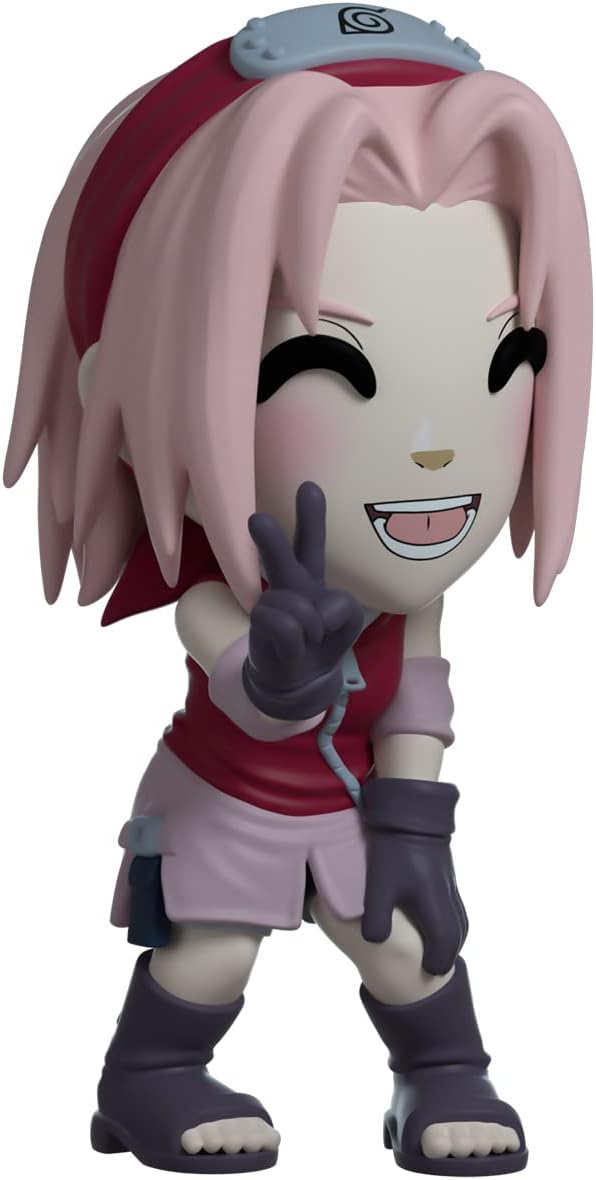 Youtooz Sakura Haruno 3.8" inch Vinyl Figure, Collectible Sakura Haruno from Naruto Anime Figure by Youtooz Naruto Collection