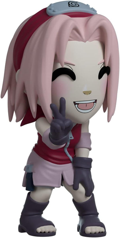 Youtooz Sakura Haruno 3.8" inch Vinyl Figure, Collectible Sakura Haruno from Naruto Anime Figure by Youtooz Naruto Collection