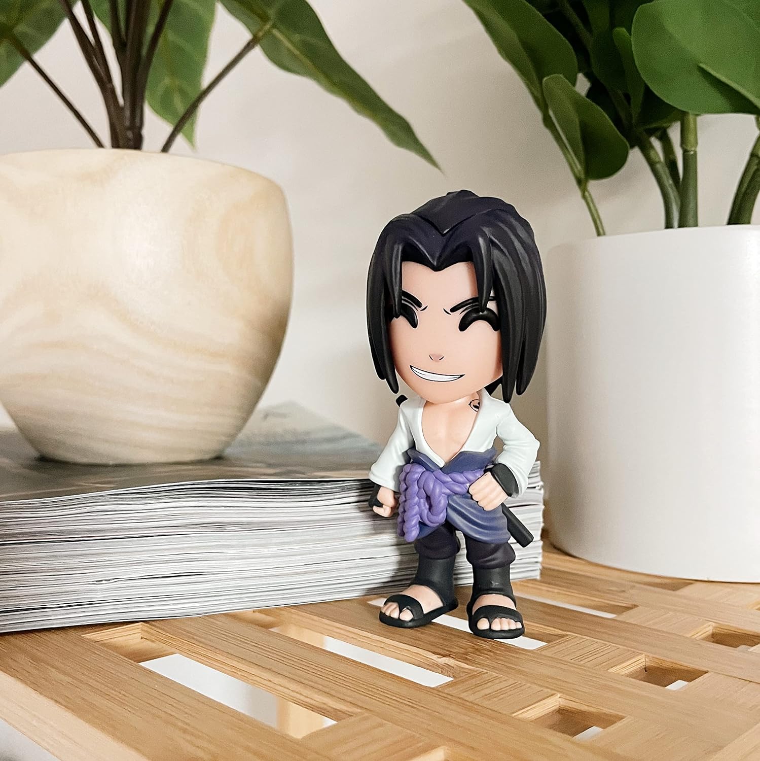 Youtooz Naruto Sasuke Anime Figure, 4.6" Inch Sasuke Vinyl Figure, Collectible Uchiha Sasuke from Naruto Anime by Youtooz Naruto Collection