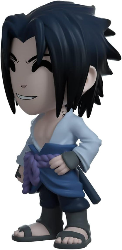 Youtooz Naruto Sasuke Anime Figure, 4.6" Inch Sasuke Vinyl Figure, Collectible Uchiha Sasuke from Naruto Anime by Youtooz Naruto Collection