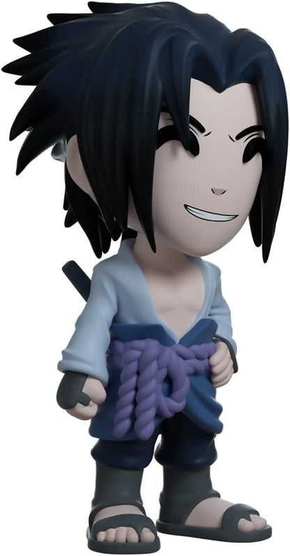 Youtooz Naruto Sasuke Anime Figure, 4.6" Inch Sasuke Vinyl Figure, Collectible Uchiha Sasuke from Naruto Anime by Youtooz Naruto Collection