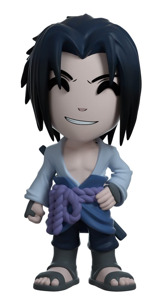 Youtooz Naruto Sasuke Anime Figure, 4.6" Inch Sasuke Vinyl Figure, Collectible Uchiha Sasuke from Naruto Anime by Youtooz Naruto Collection