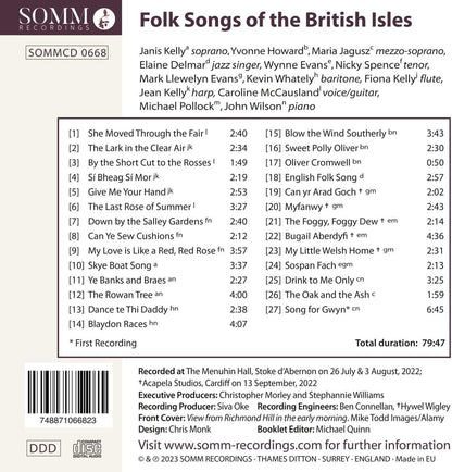 Folk Songs of the British Isles