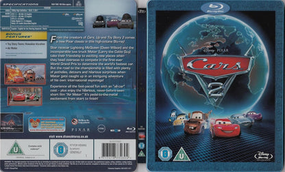 Cars 2 Steelbook Limited Edition Blu-Ray