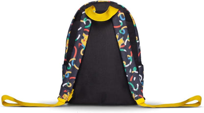 Pokemon Pikachu Sublimation All-Over Print Mini Backpack, Black (Mp045500pok