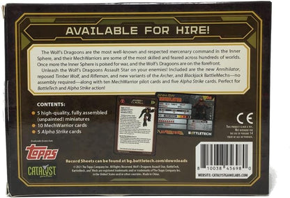 BattleTech: Wolf's Dragoons Assault Star