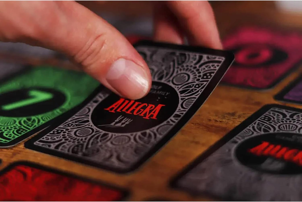 IELLO: Allegra - Based On The Card Game Golf, Keep Your Score As Low As Possible, Family Ages 8+, 2-6 Players, 30 Min