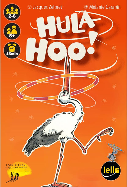 Iello | Hula Hoo | Party Game | Ages 8+ | 2-6 Players | 15 Minutes Playing Time