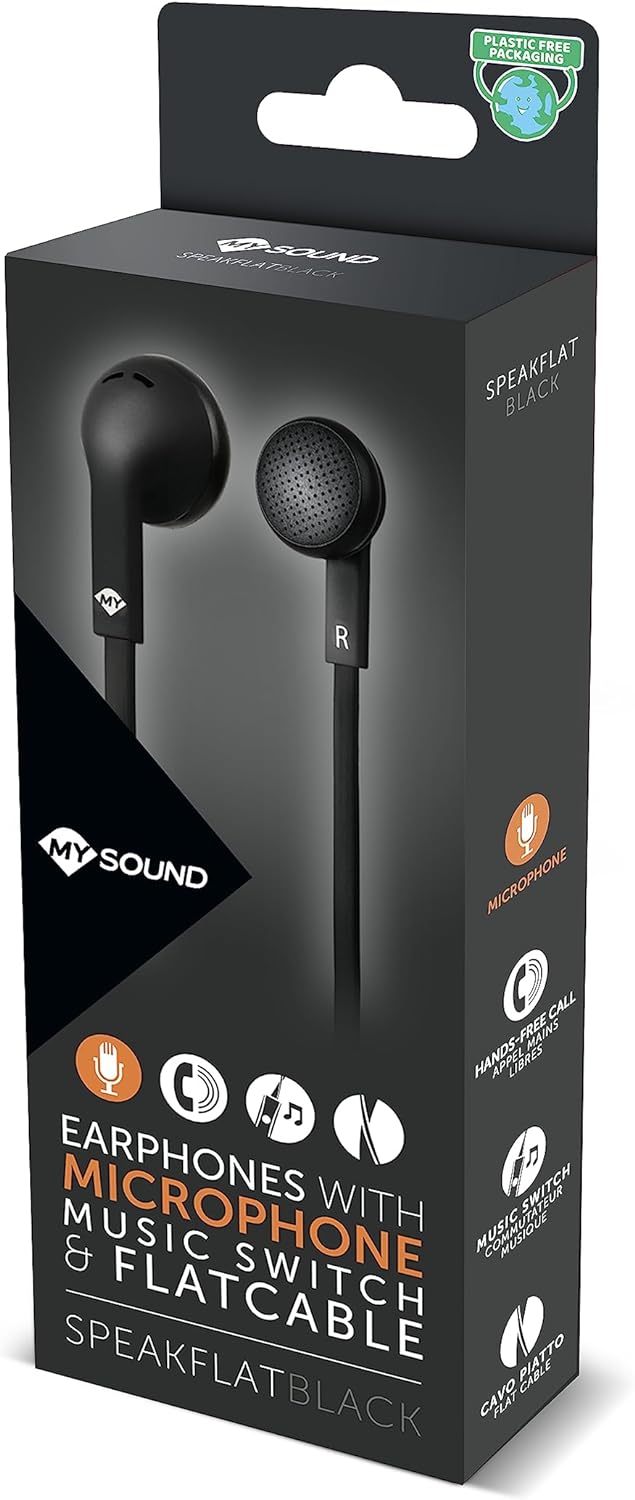 Meliconi 497394 Speak Flat Headphone