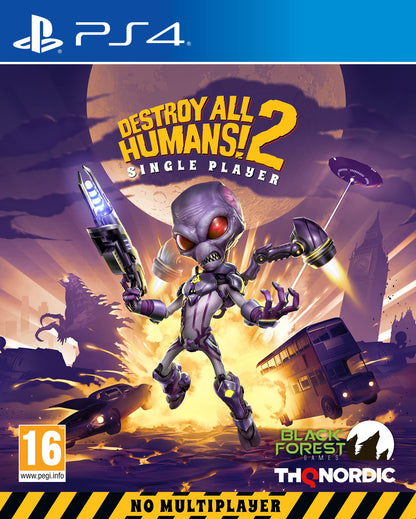 Destroy All Humans! 2 - Reprobed: Single Player - PlayStation 4 PlayStation 4 Standard Edition