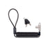 Kensington Slim N17 2.0 Portable Keyed Laptop Lock for Wedge-Shaped Slots, Self Coiling Retractable Lockable Device Tether for Dell Computers, Flat Slim Travel Line, 1.8m Carbon Steel Cable (K60511WW