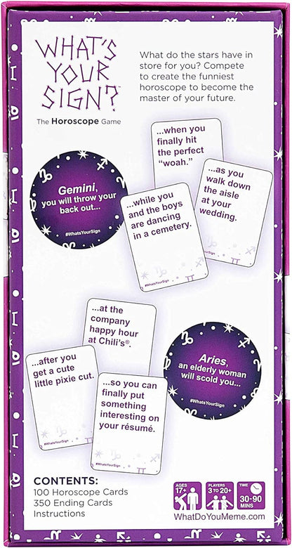 WHAT DO YOU MEME? What's Your Sign? The Horoscope Game for Astrology Lovers