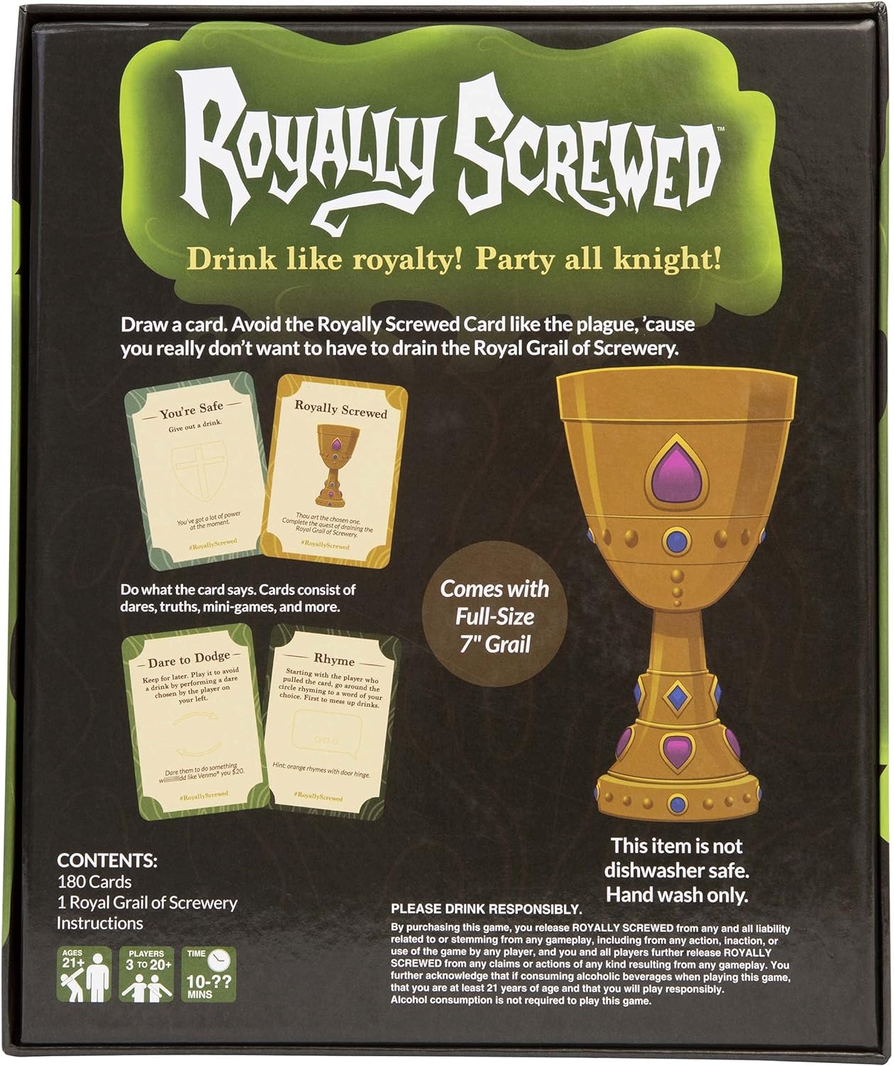 What Do You Meme Royally Screwed – The Competitive Party Game Where You May Get Screwed – by The Creators of Buzzed