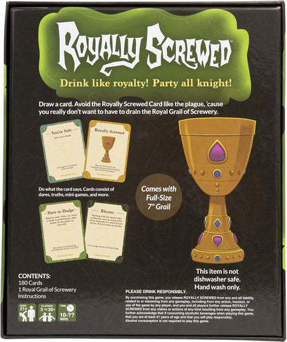 What Do You Meme Royally Screwed – The Competitive Party Game Where You May Get Screwed – by The Creators of Buzzed
