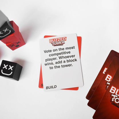 WHAT DO YOU MEME? Buzzed Tower - Das konstruktivste Trinkspiel der Welt - Trinkspiele für Erwachsene Partyspiele für alle von Buzzed