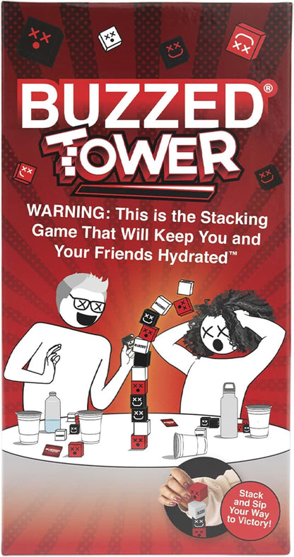 WHAT DO YOU MEME? Buzzed Tower - Das konstruktivste Trinkspiel der Welt - Trinkspiele für Erwachsene Partyspiele für alle von Buzzed