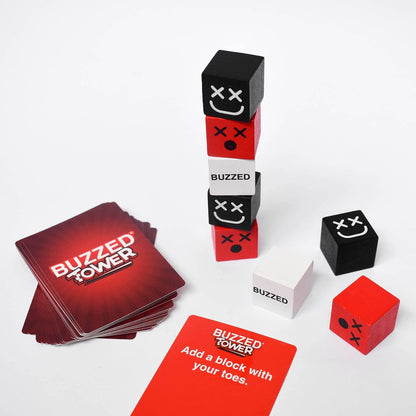 WHAT DO YOU MEME? Buzzed Tower - Das konstruktivste Trinkspiel der Welt - Trinkspiele für Erwachsene Partyspiele für alle von Buzzed