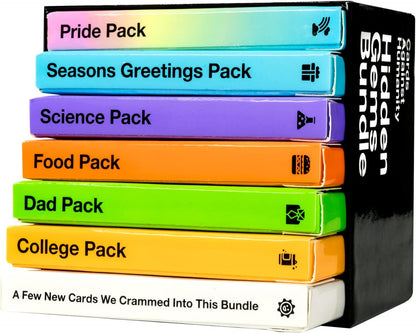 Cards Against Humanity: Hidden Gems Bundle • 6 themed packs + 10 new cards
