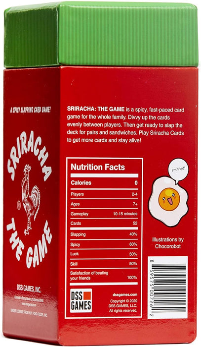 Sriracha: The Game - A Spicy Slapping Card Game For The Whole Family